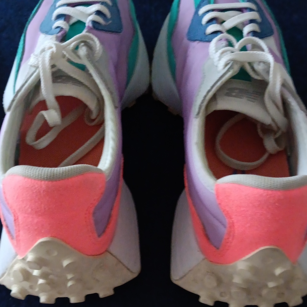 New Balance  Sneakers - Pink, Green, and Blue - Picture 5 of 7